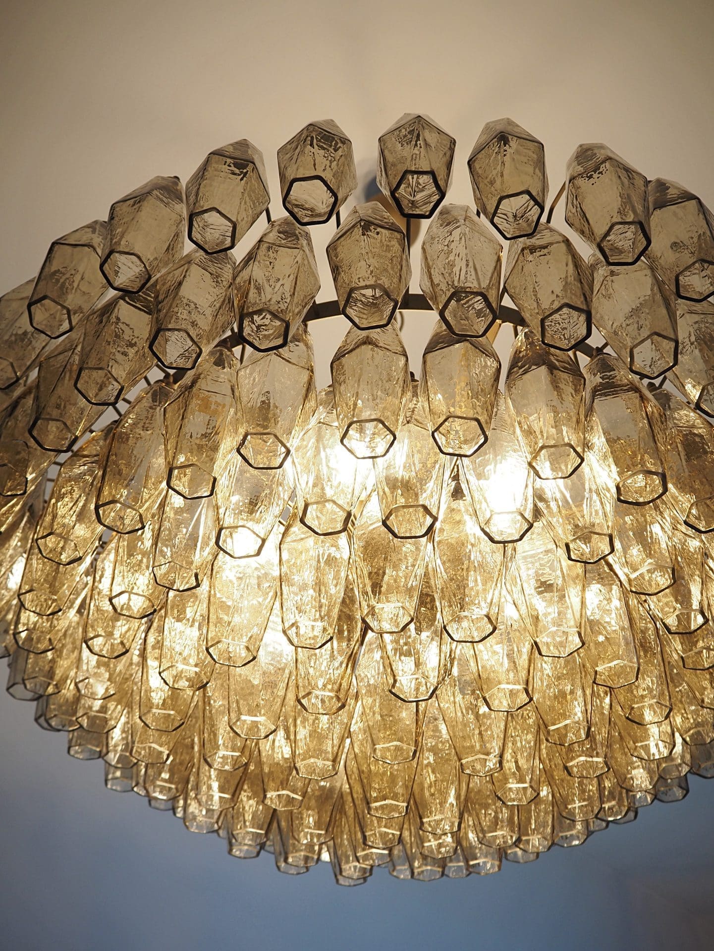 Murano Chandelier – Poliedri – 185 glass - Image 22