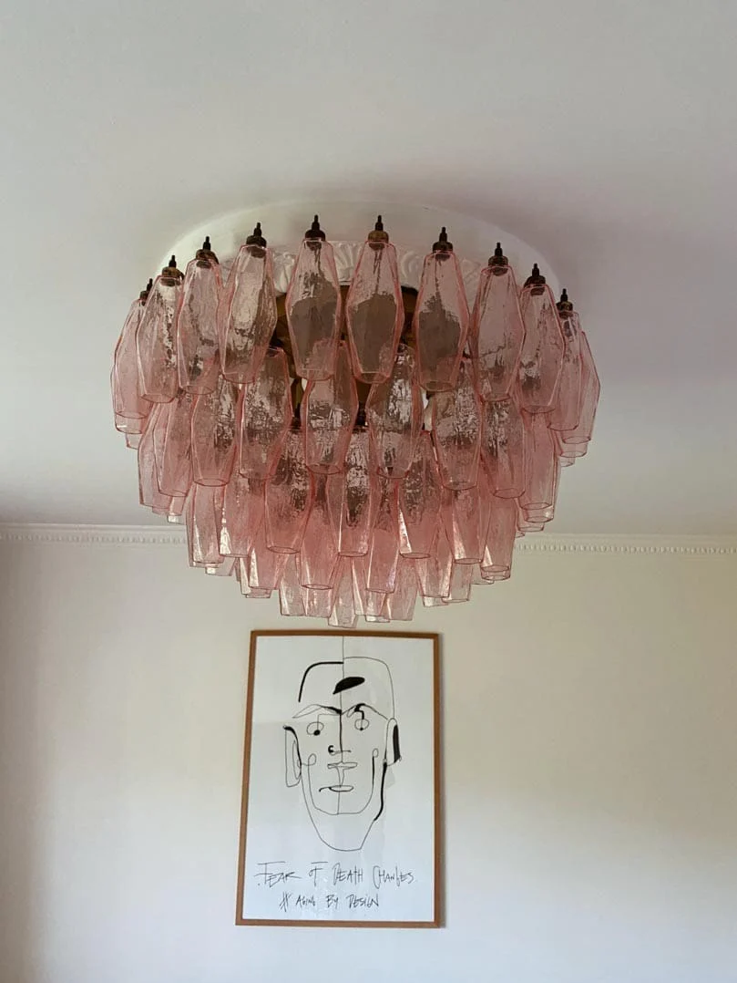 Murano Chandelier – Poliedri – 84 glasses - Image 12