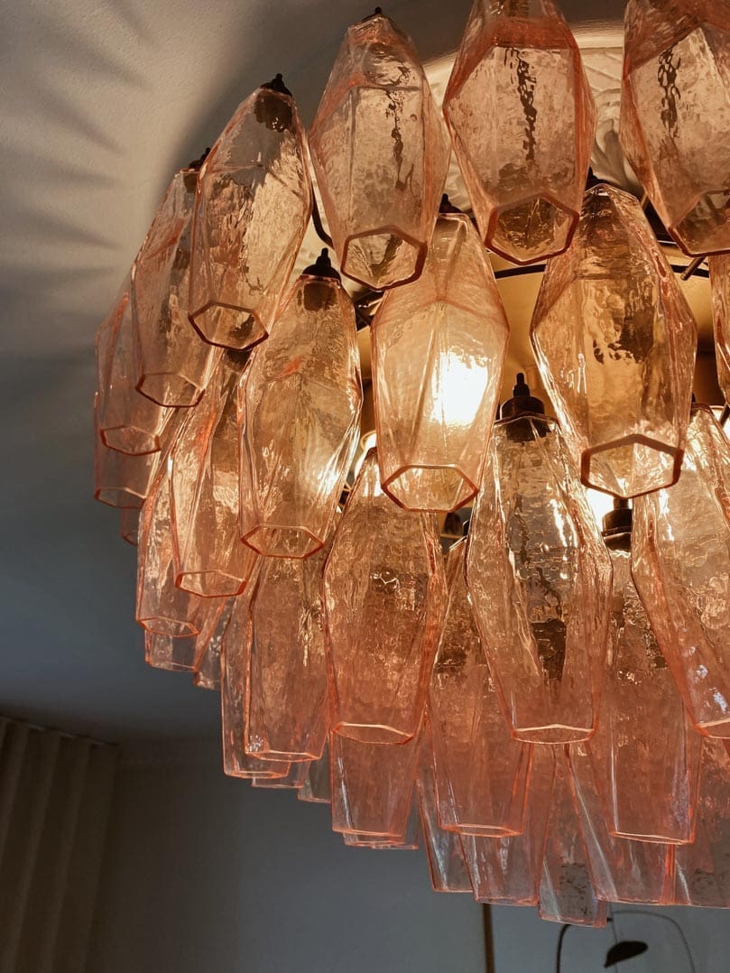 Murano Chandelier – Poliedri – 84 glasses - Image 3