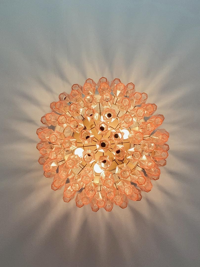 Murano Chandelier – Poliedri – 84 glasses - Image 6