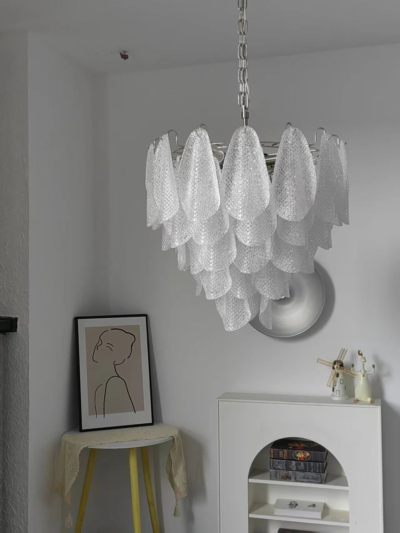 Murano Glass Teardrop Chandelier - Image 3