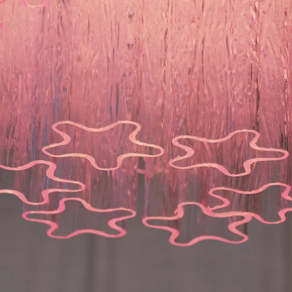 Murano Pink Glass Ceiling Light - Image 45