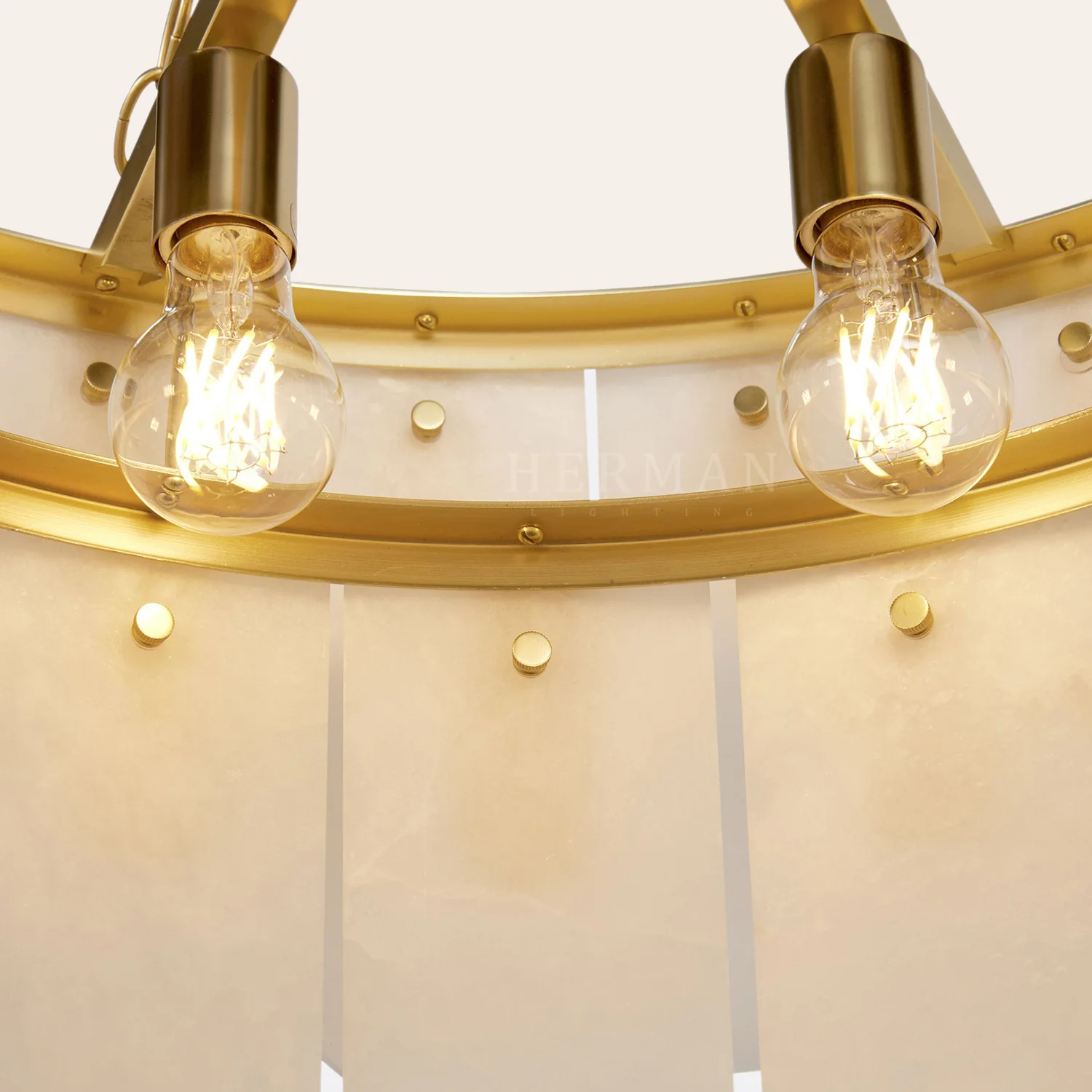 Nadia Alabaster Chandelier 30" 41" - Image 11