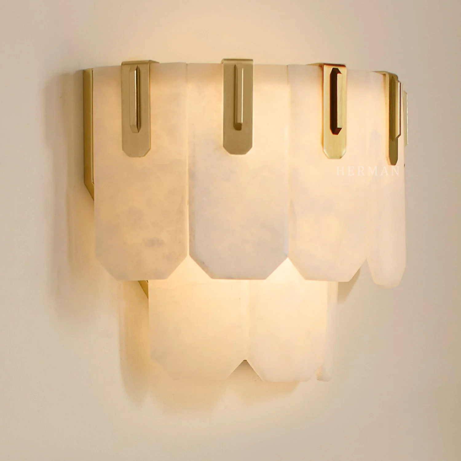 Nadia Alabaster LED Sconce - Image 10
