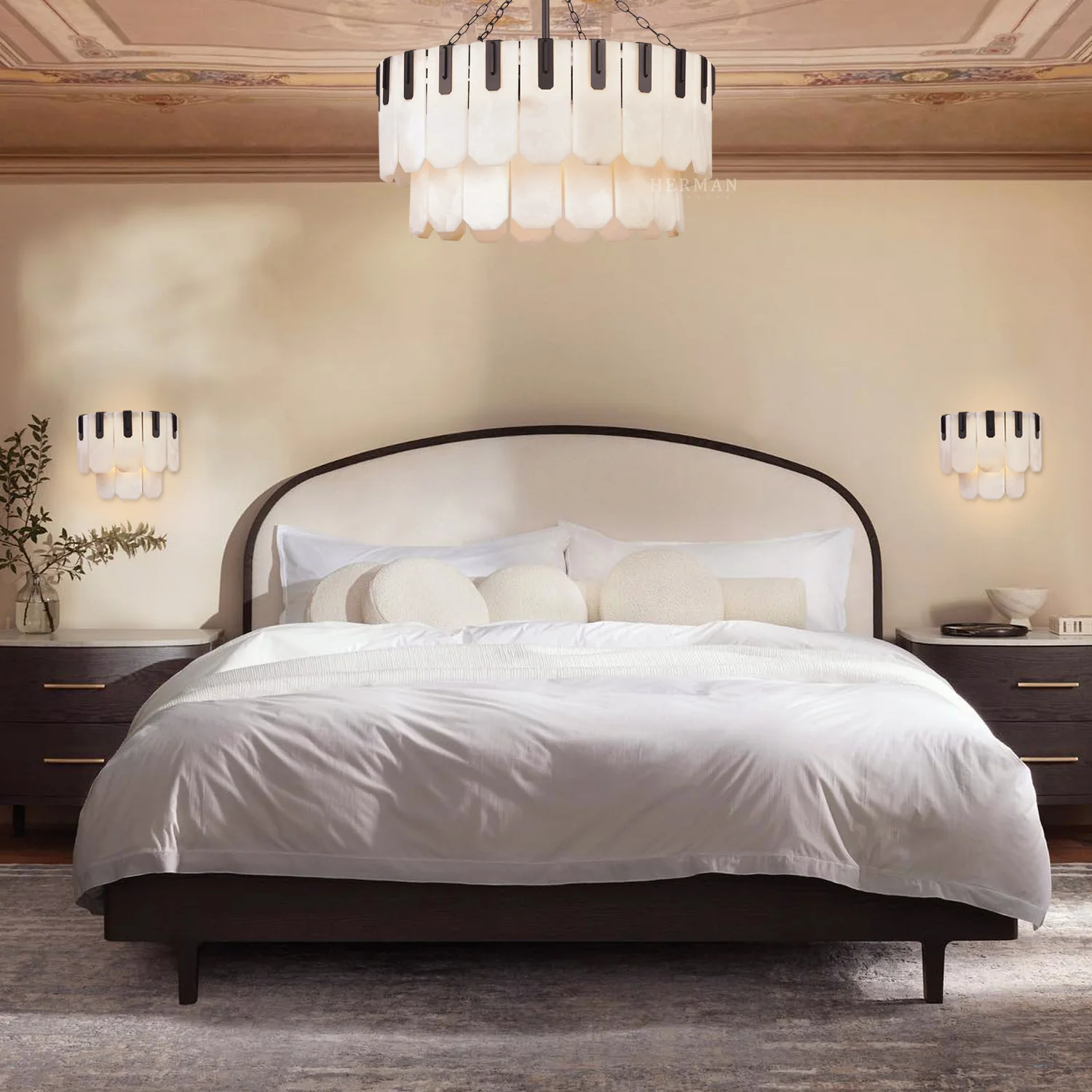 Nadia Alabaster LED Sconce - Image 4