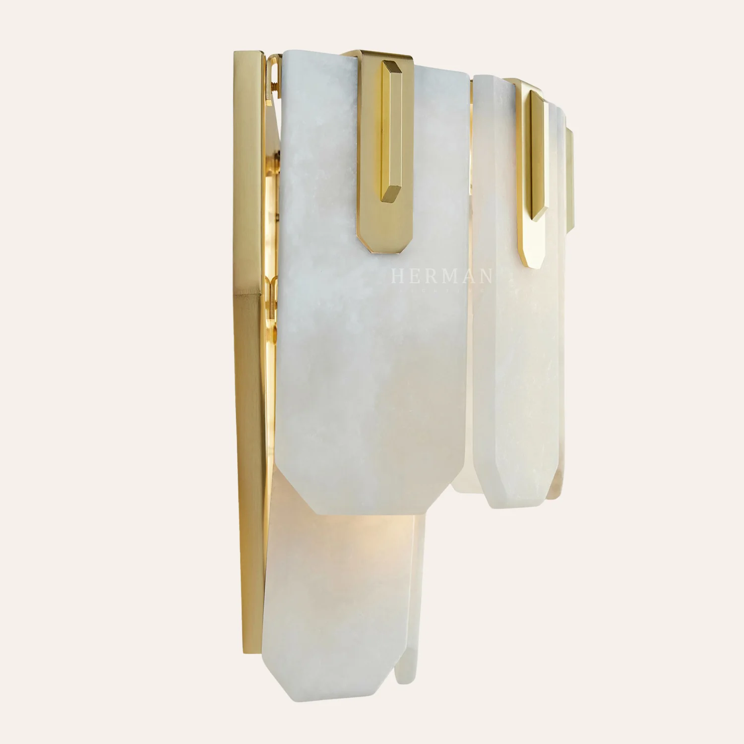 Nadia Alabaster LED Sconce - Image 8