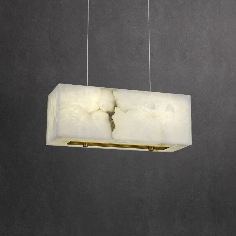 Natural Marble Dining Room Chandelier - Image 2