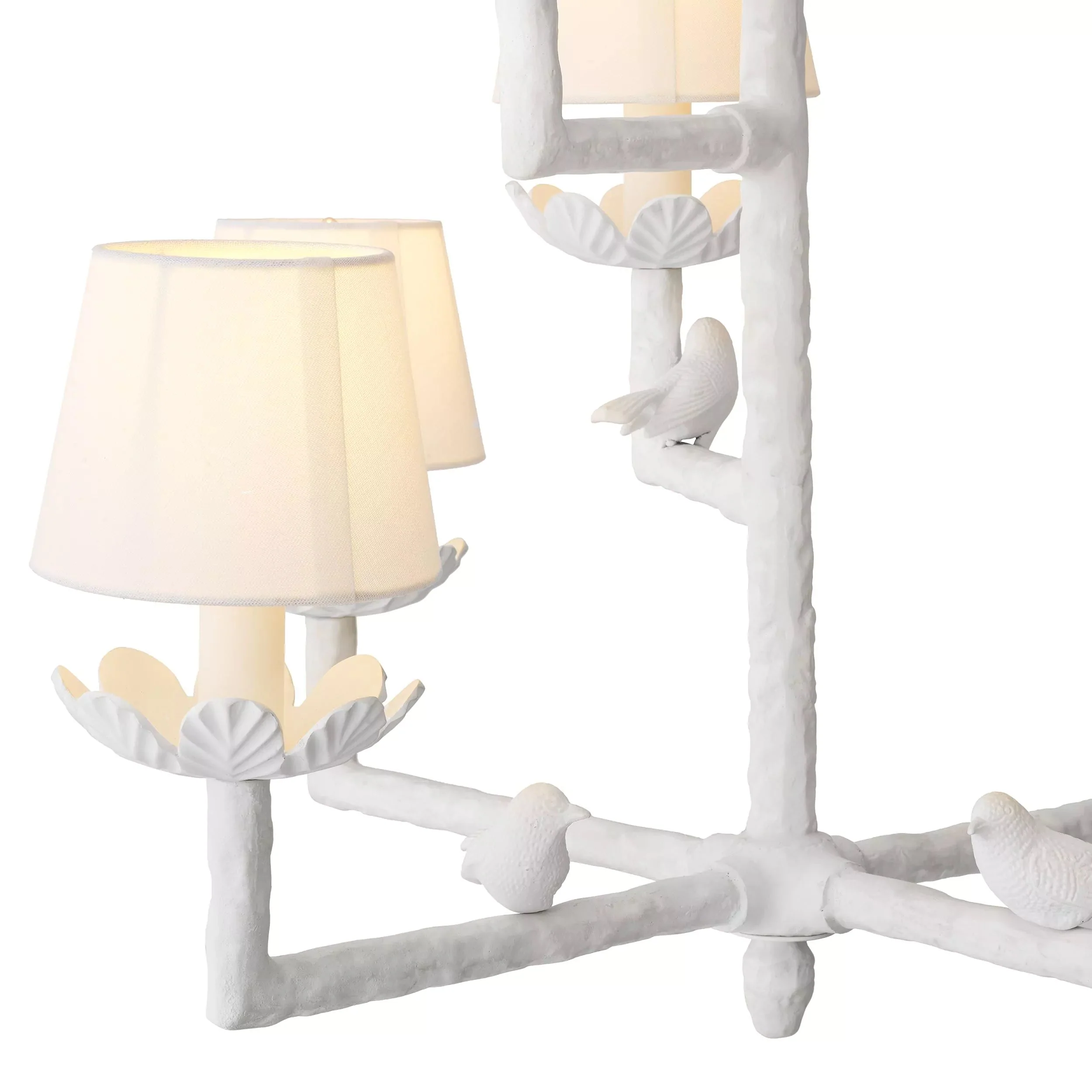Nature Modern Chandelier - [Matte White Finish] - Image 3