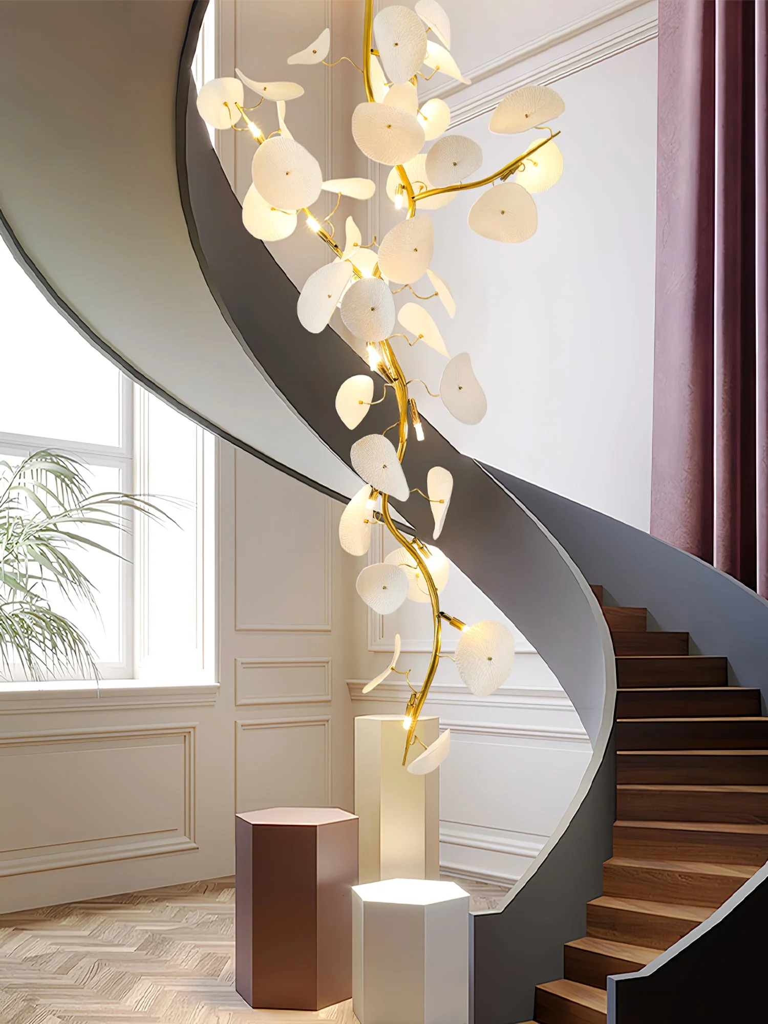 Nebula Petal Chandelier - Image 8