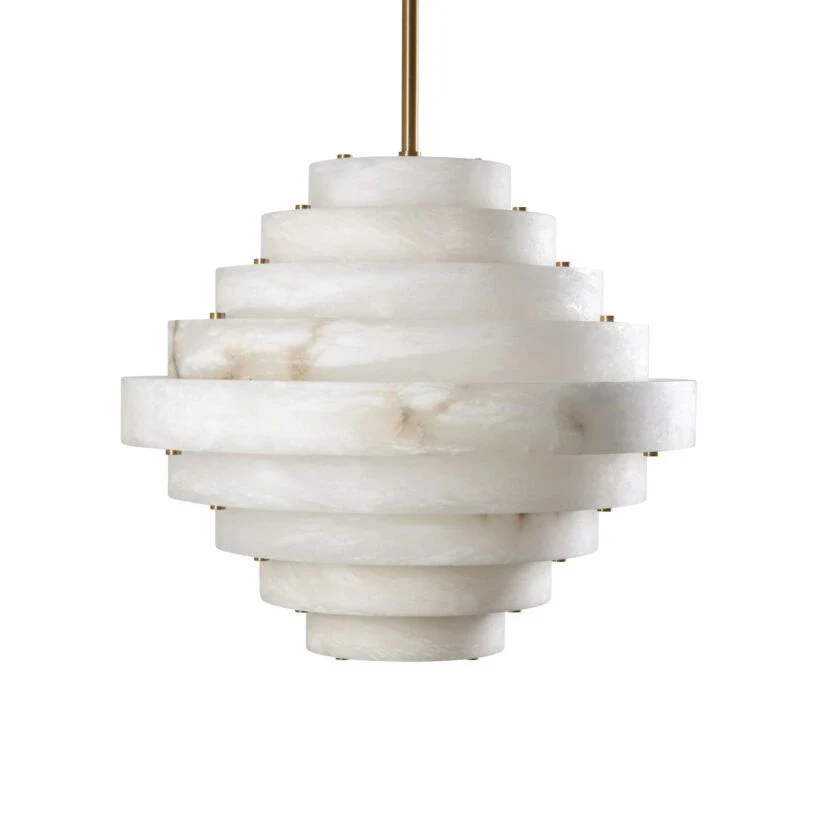 Neptune Alabaster Chandelier - Image 11