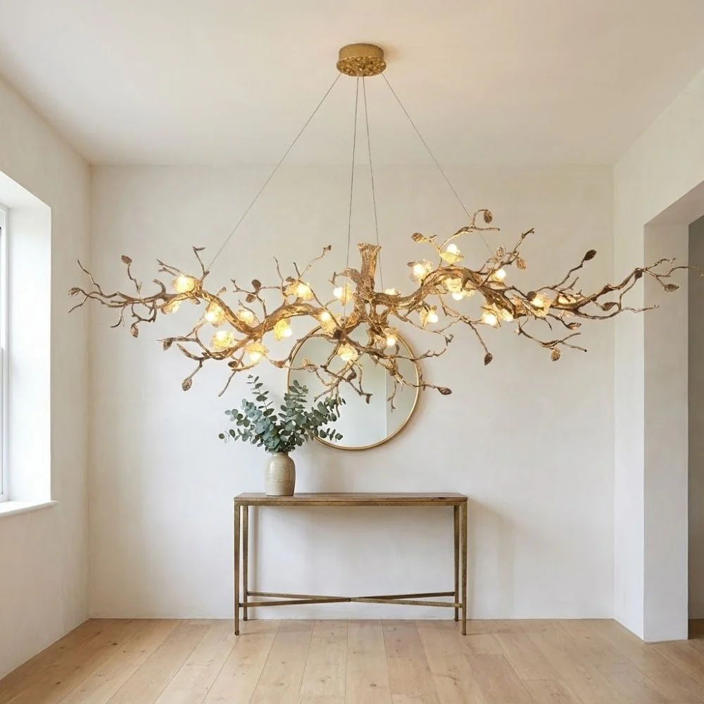 Mona Crystal Flower Branch Chandelier - Image 5