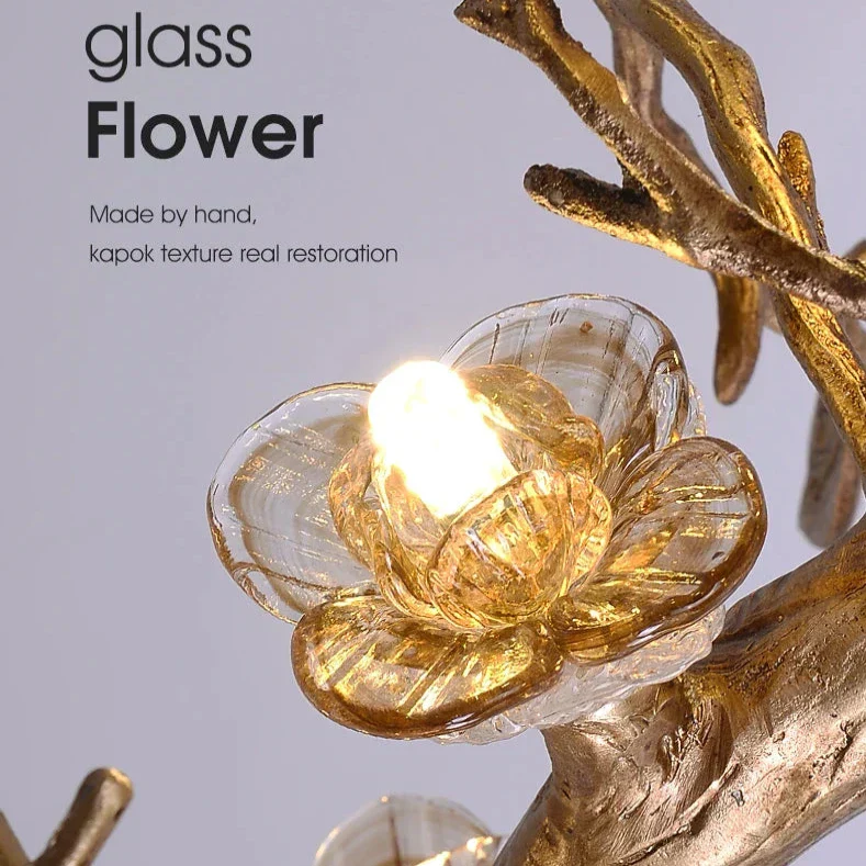 Mona Crystal Flower Branch Chandelier - Image 9