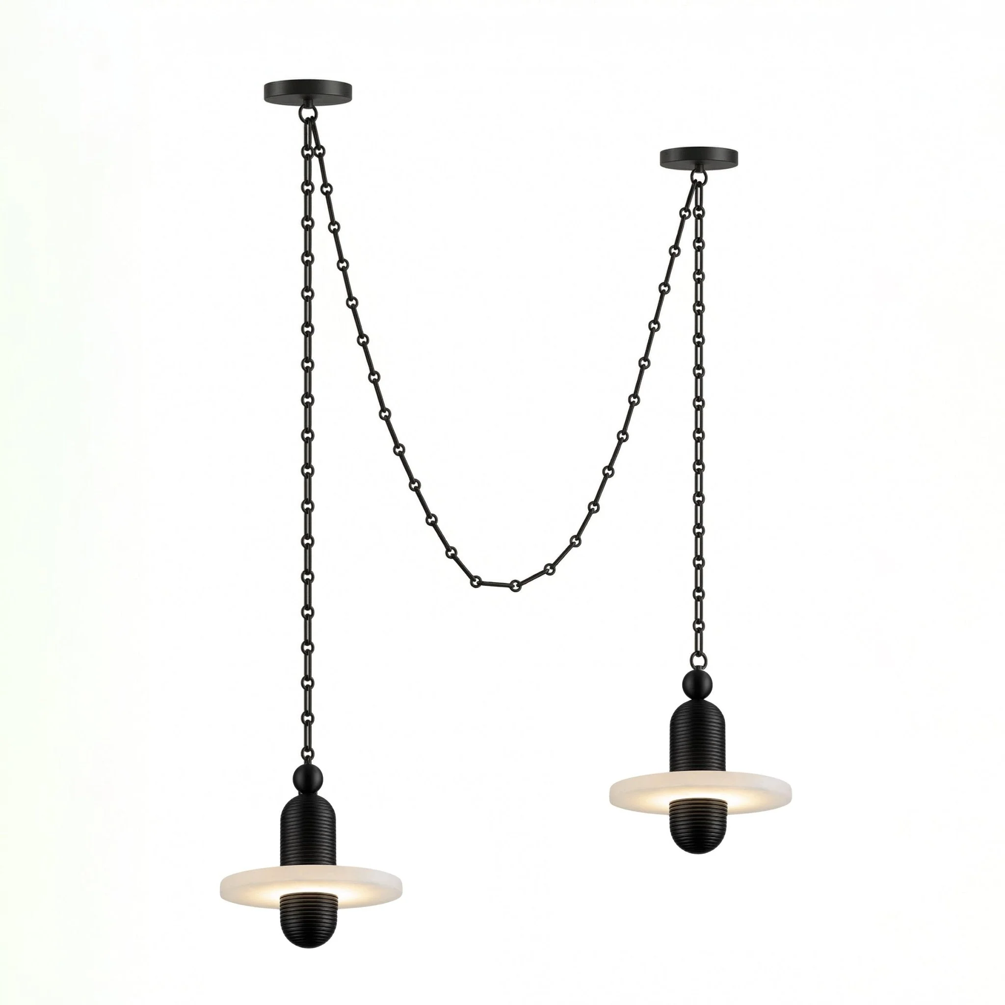 Orbital Drift Chain Chandelier - Image 17
