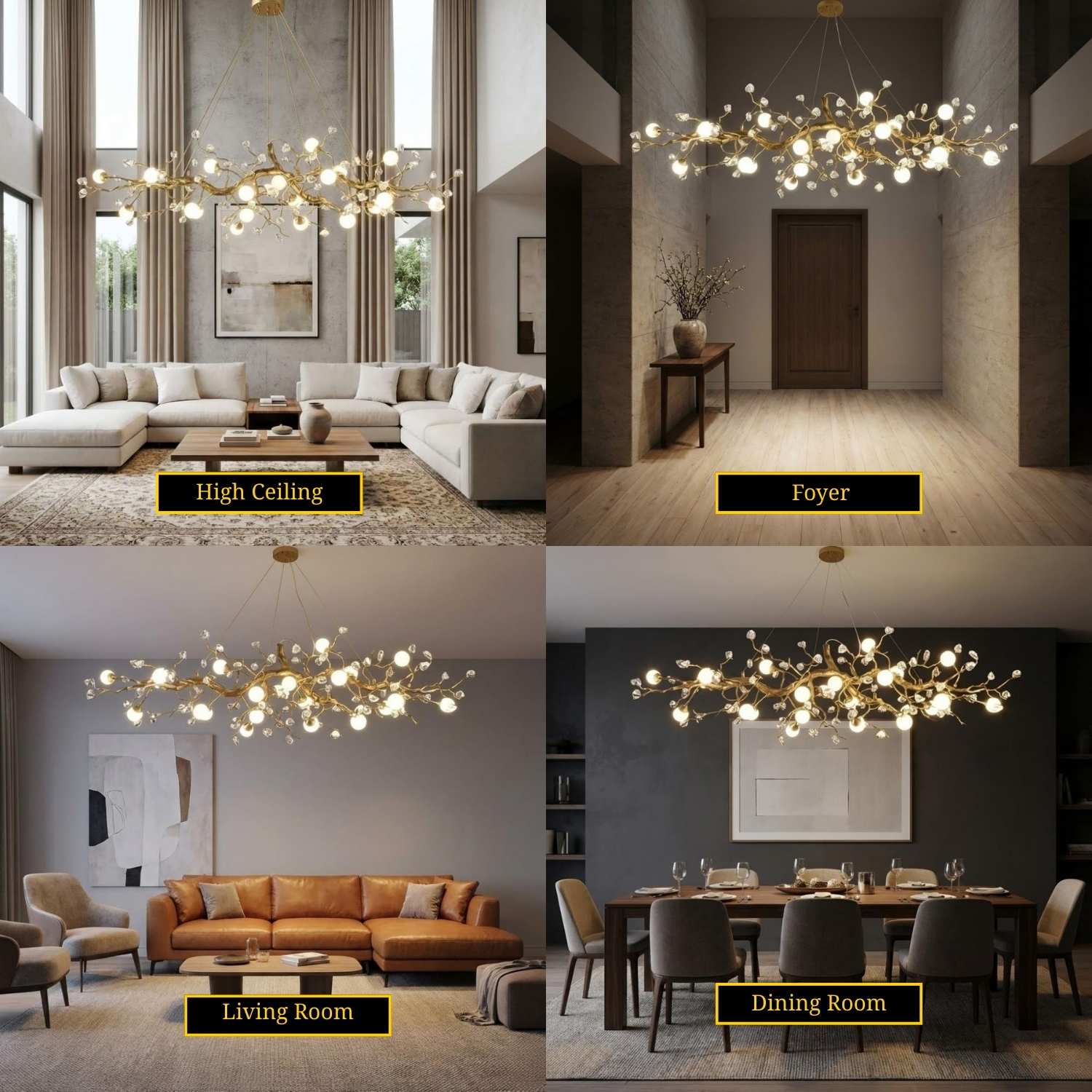 Grio Branch Linear Chandelier - Image 4