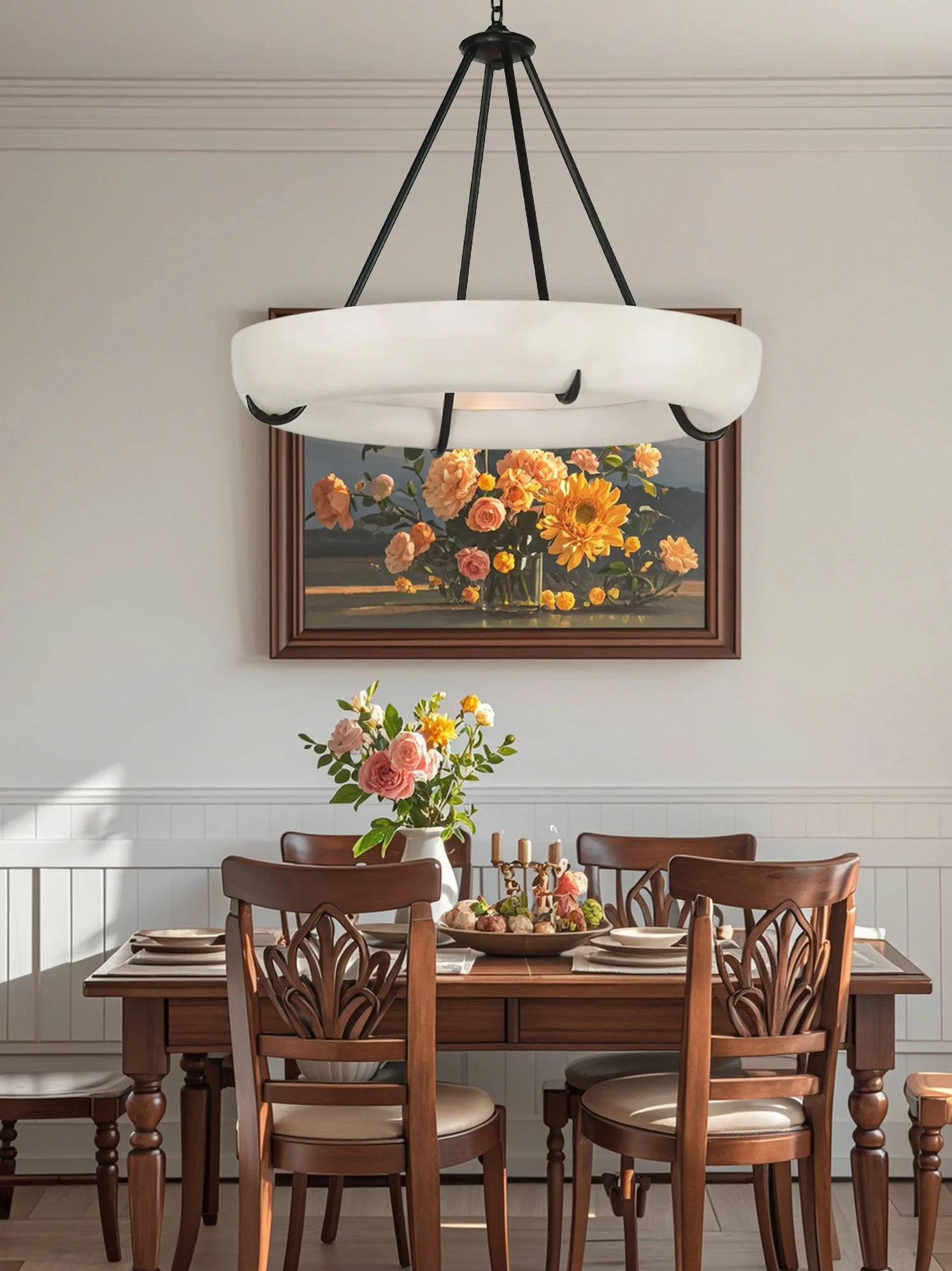 Orion Alabaster Chandelier - Image 5