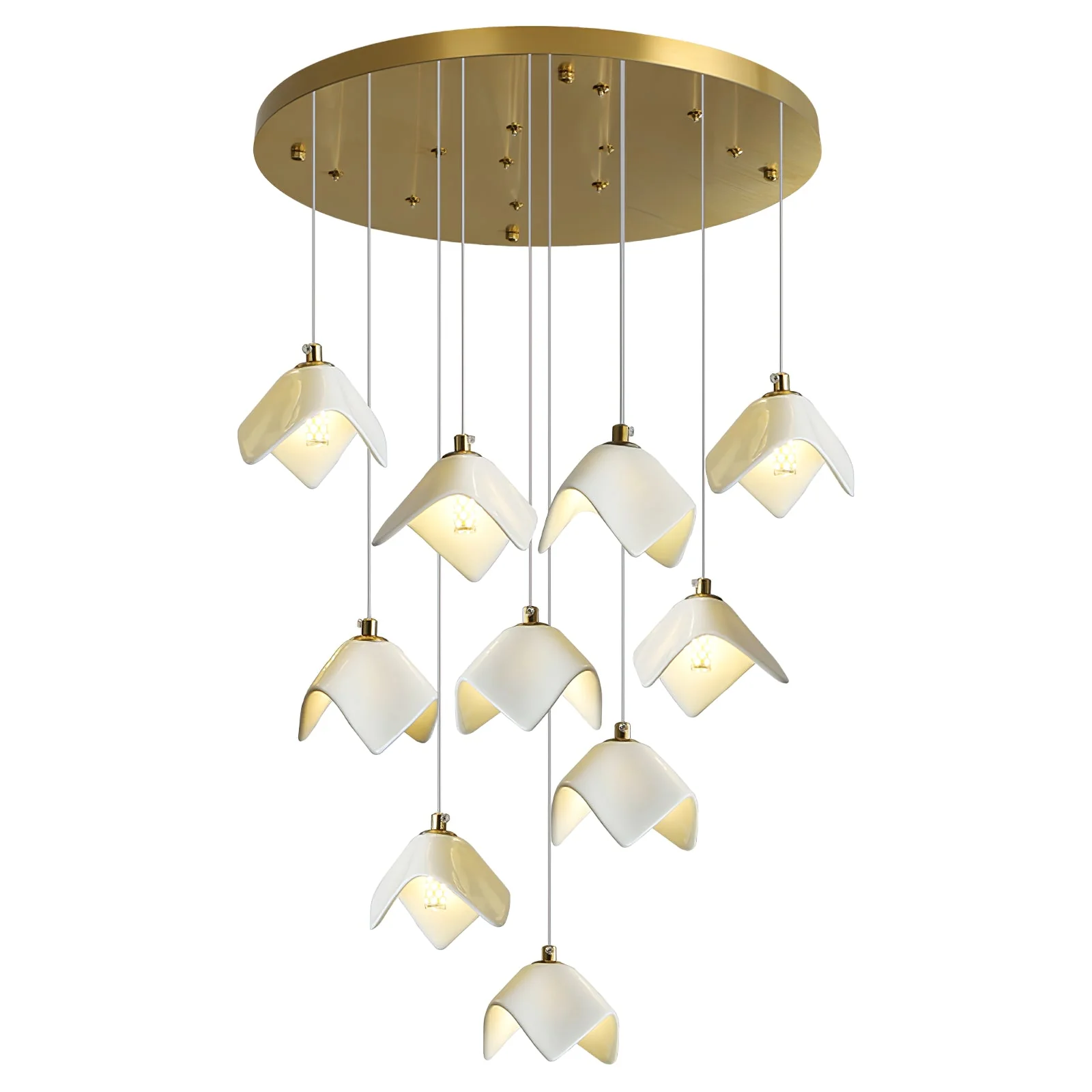 Orlani Cascade Stairs Chandelier - Image 18