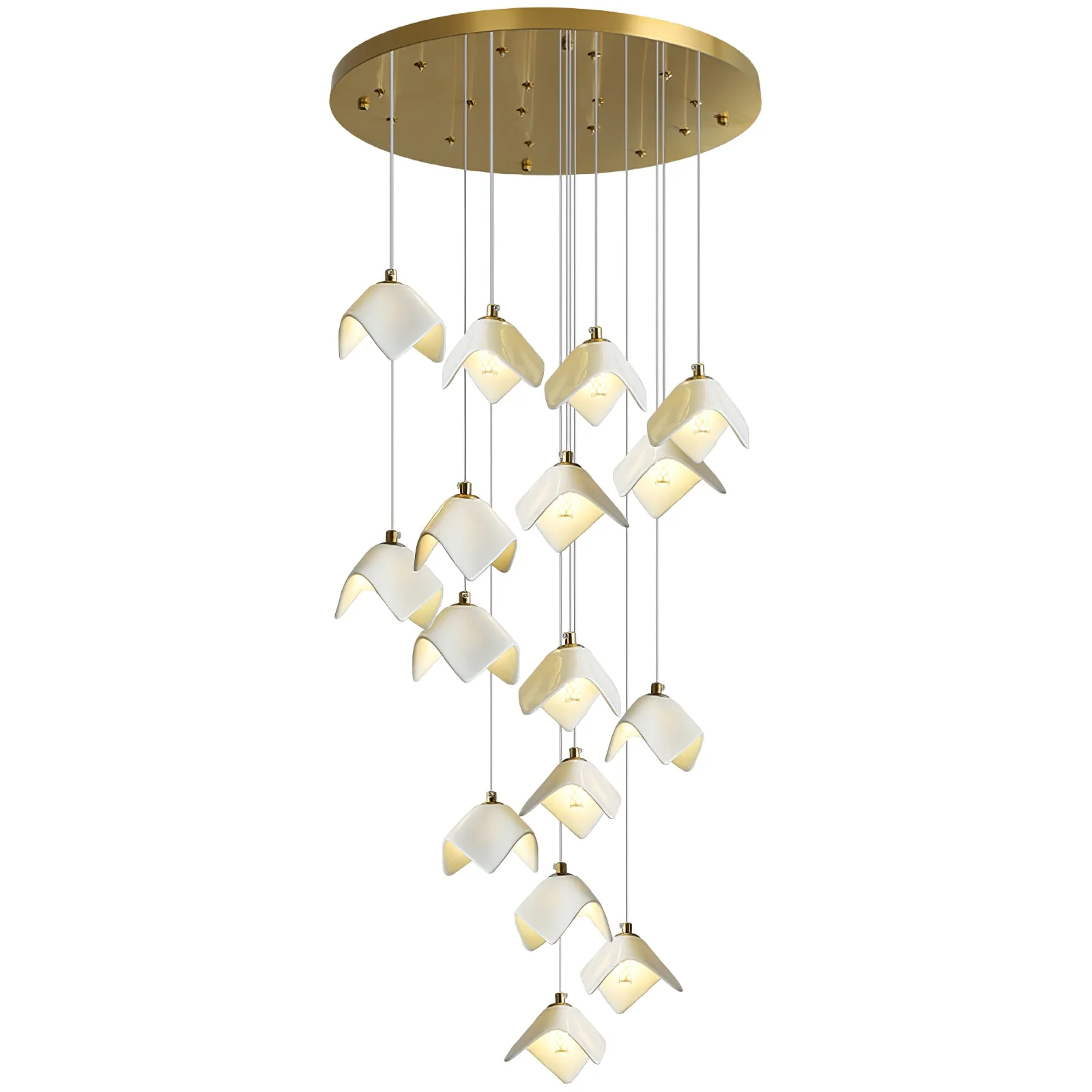 Orlani Cascade Stairs Chandelier - Image 21
