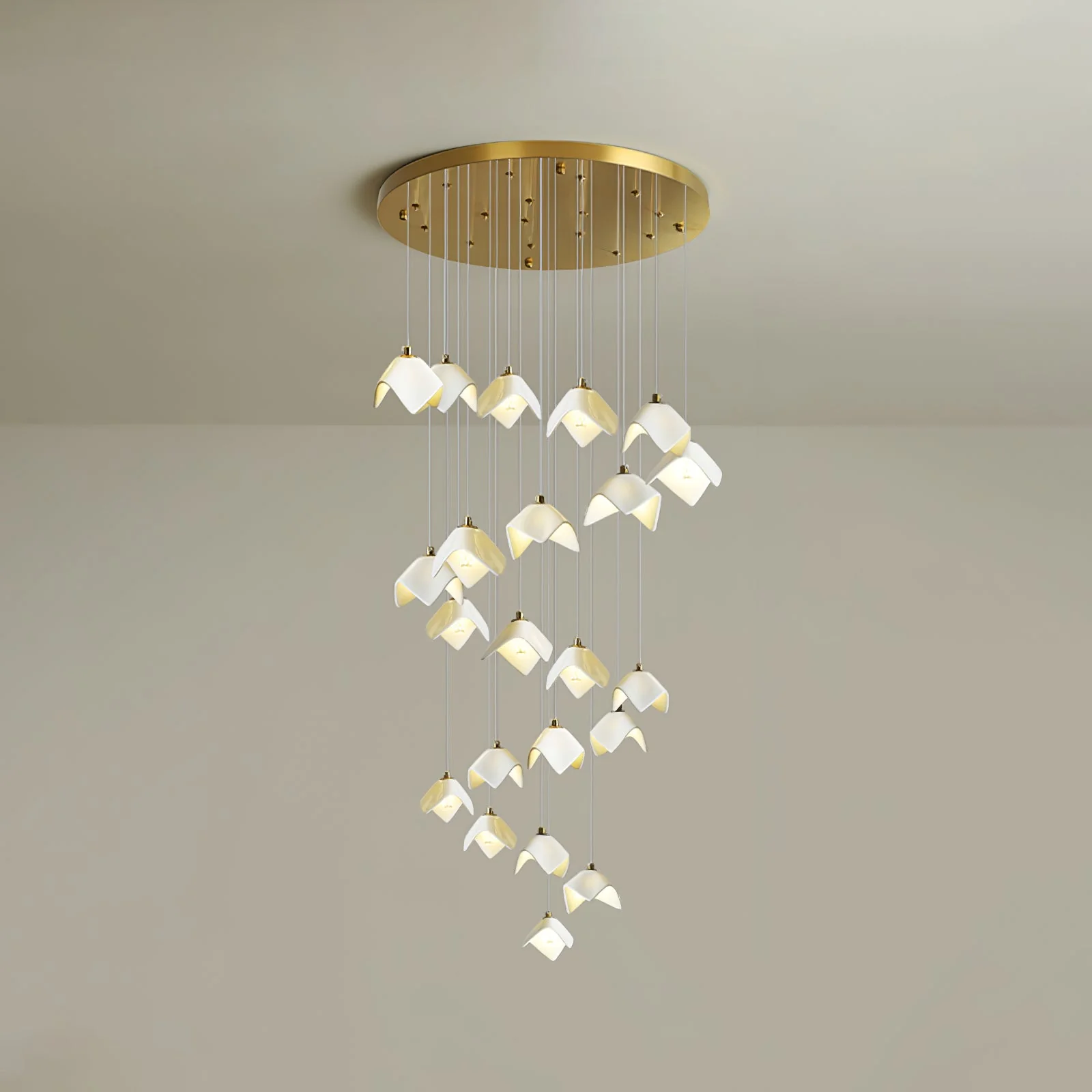 Orlani Cascade Stairs Chandelier - Image 36