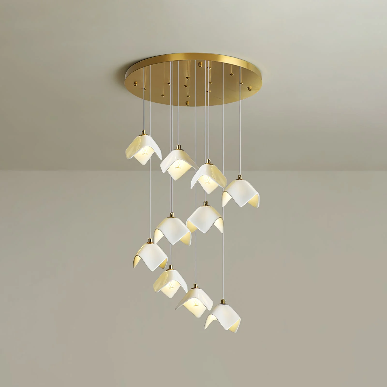 Orlani Cascade Stairs Chandelier - Image 40
