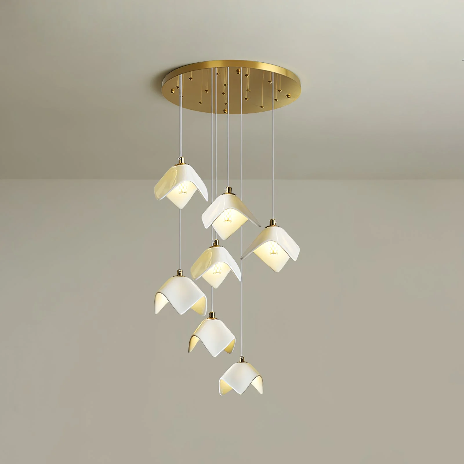 Orlani Cascade Stairs Chandelier - Image 45