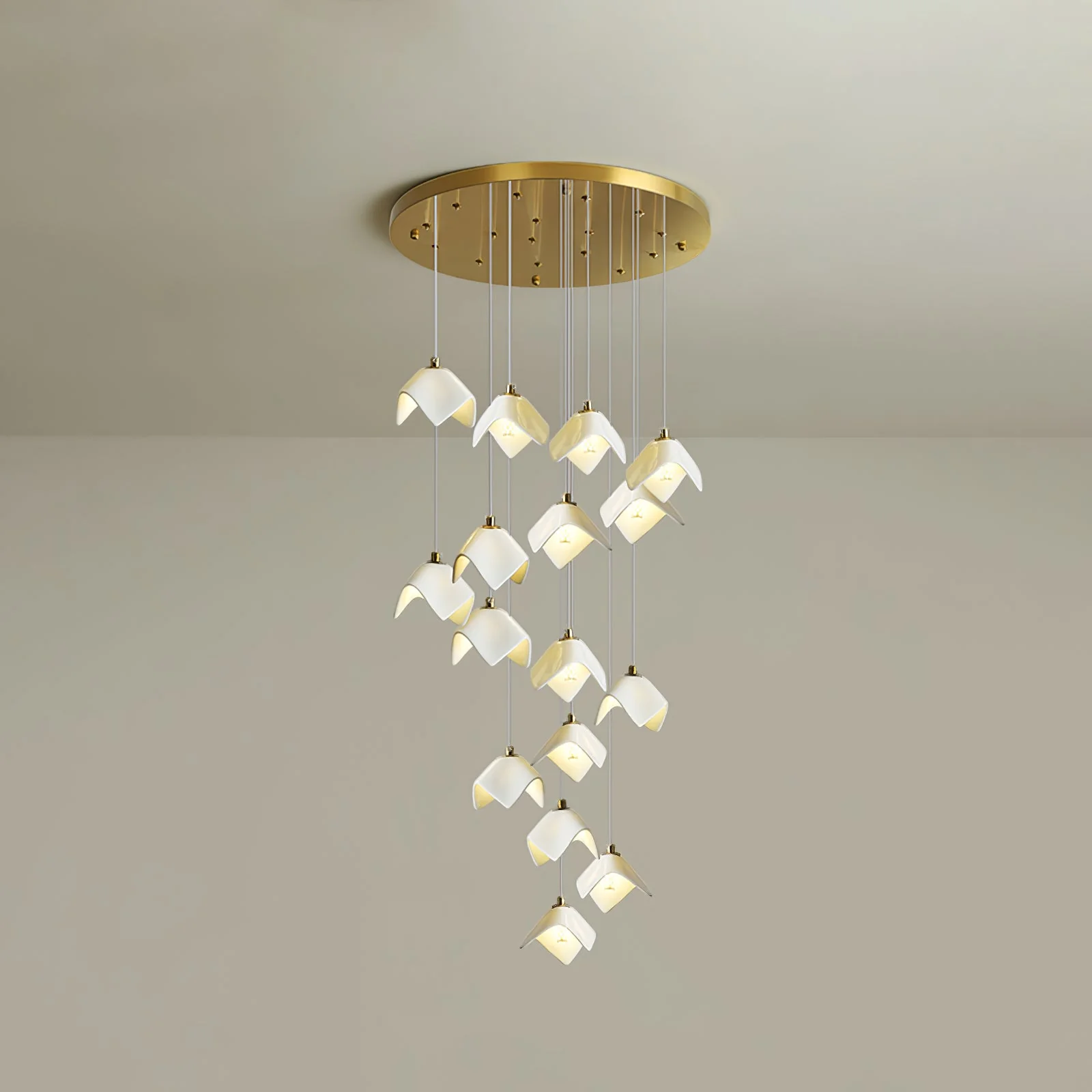 Orlani Cascade Stairs Chandelier - Image 49