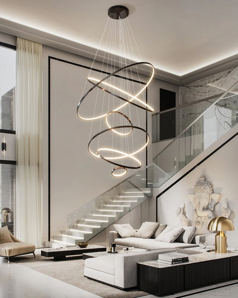 Orrery Rings Chandelier - Image 43