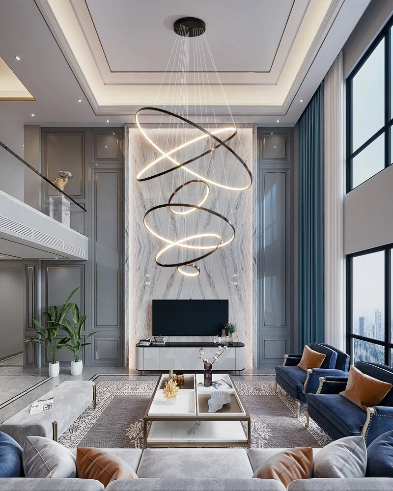 Orrery Rings Chandelier - Image 7