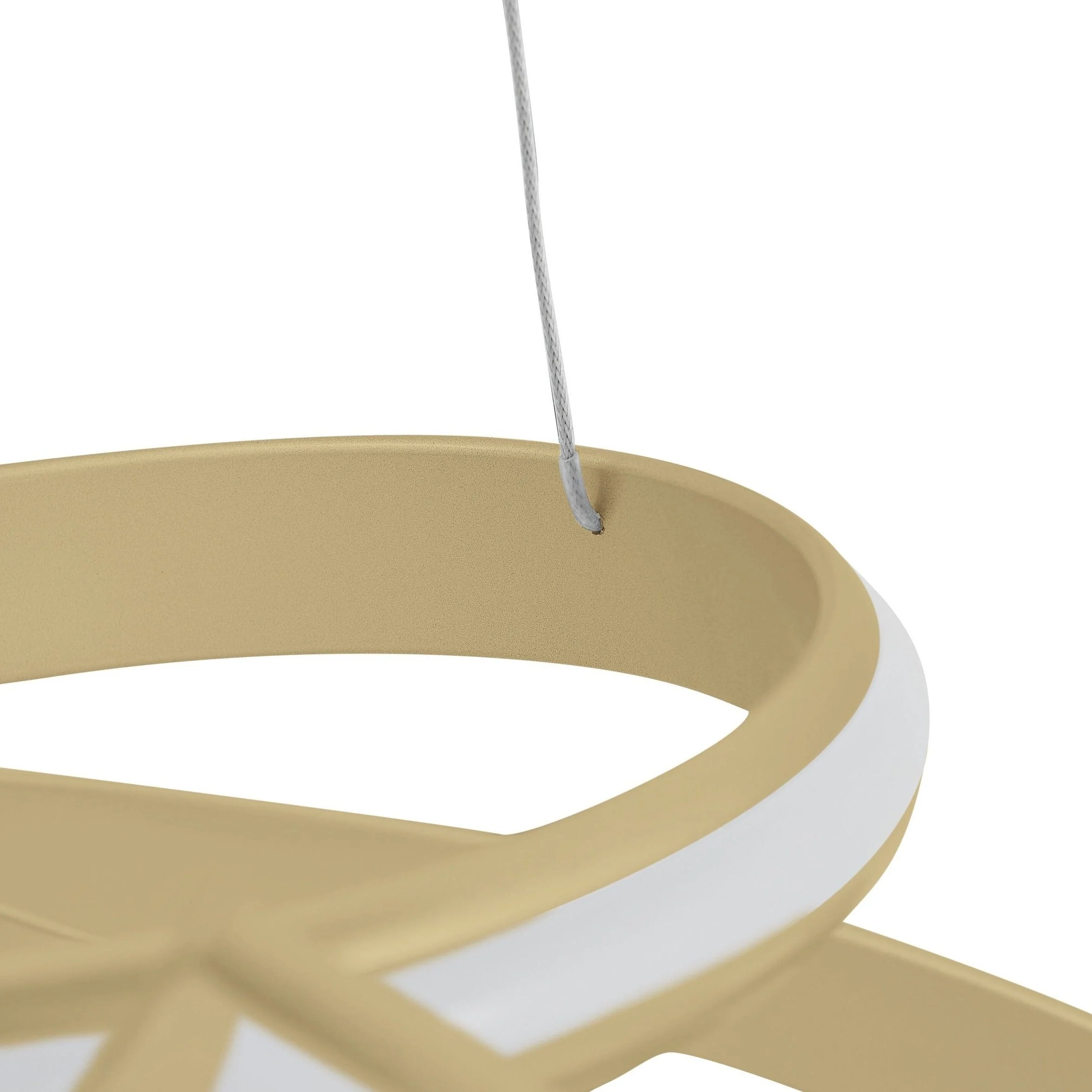 Oslo LED Adjustable Chandelier // Gold - Image 3