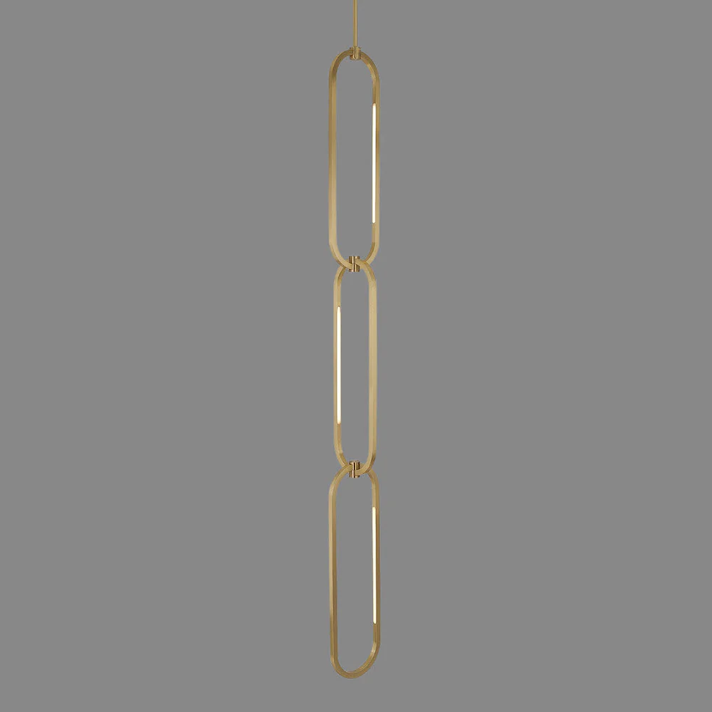 Oval single chanin pendant - Image 4