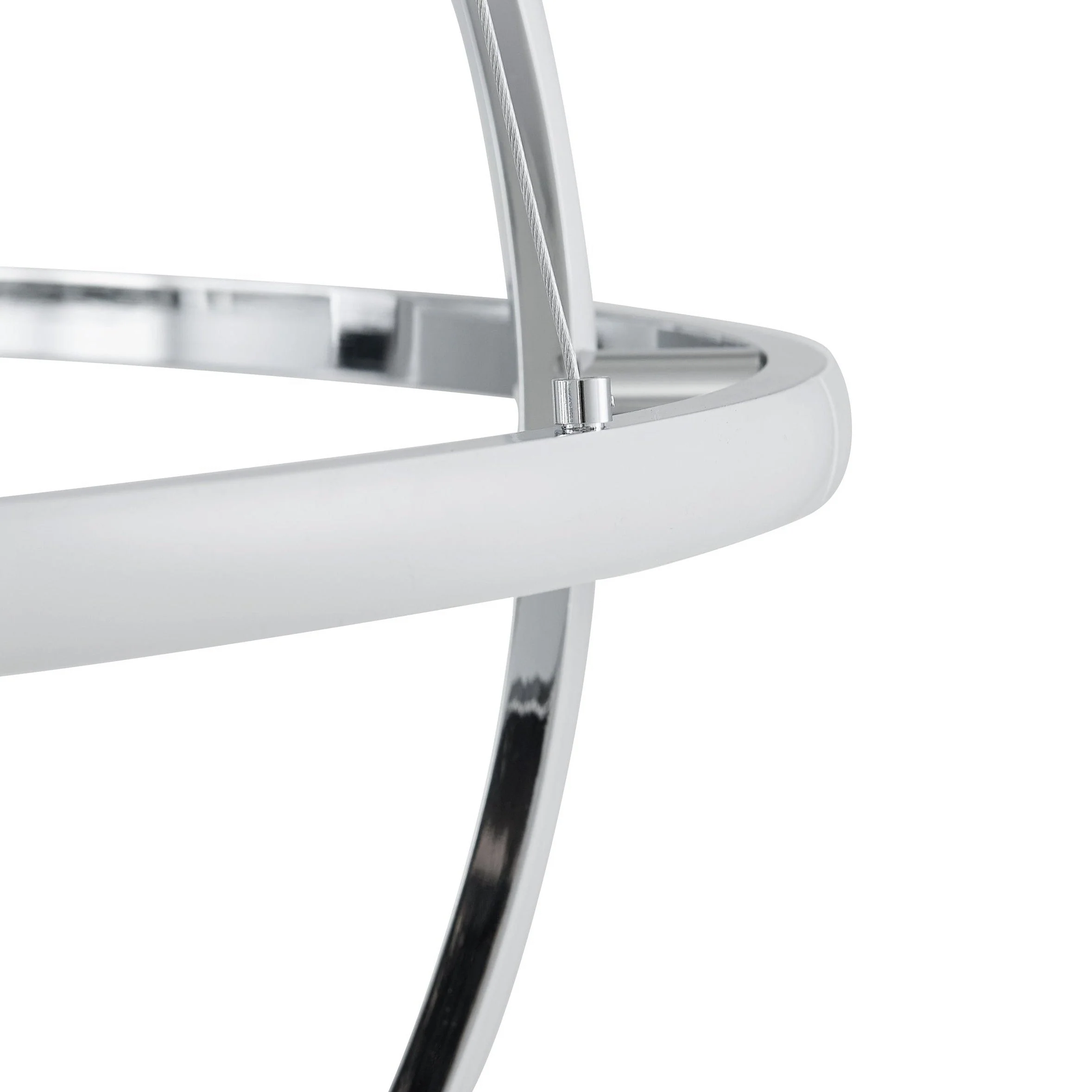 Oxford LED Adjustable Chandelier // Chrome - Image 3