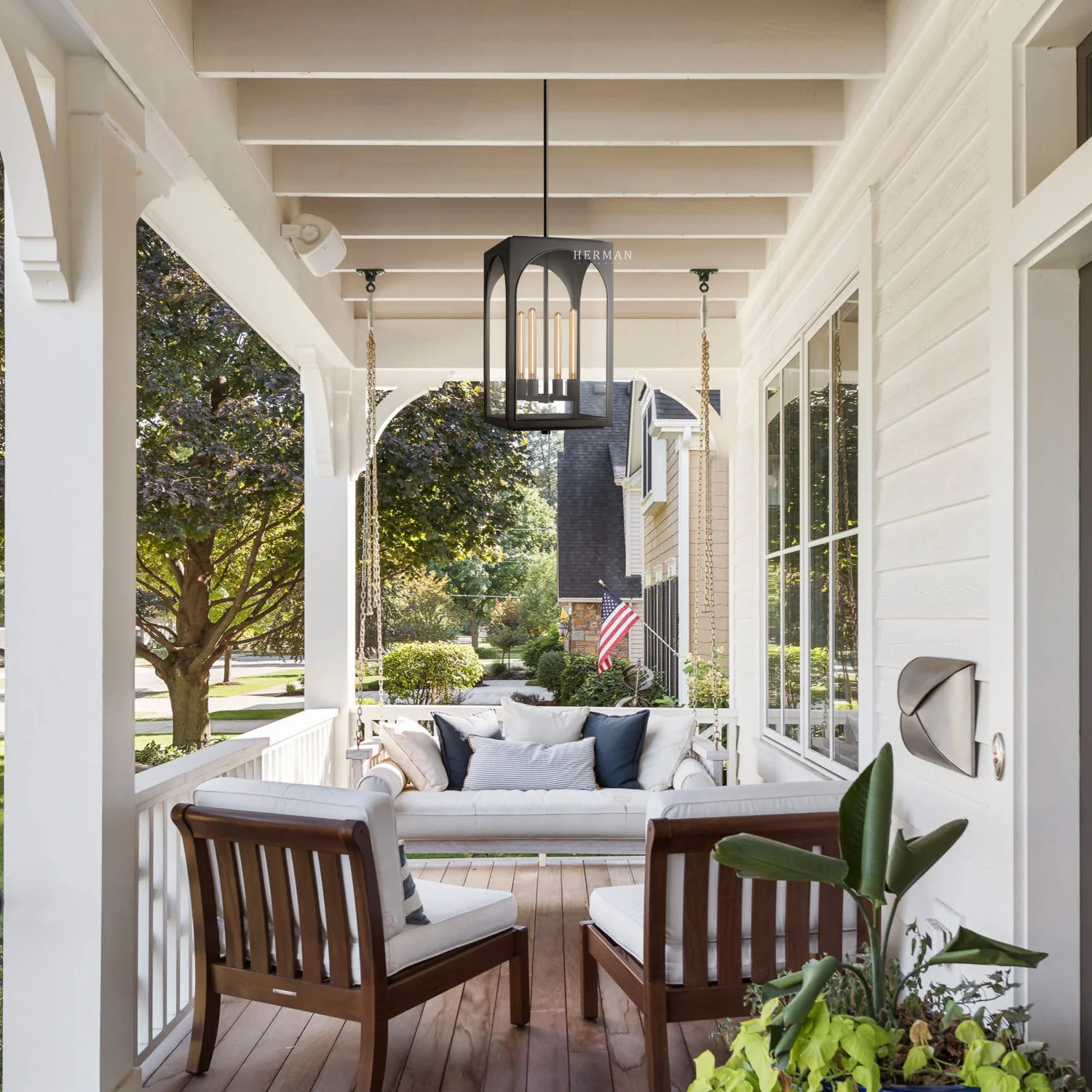 Palladian Outdoor Pendant - Image 5