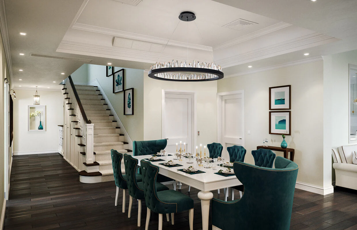 Parkes Crystal Round Chandelier - Image 9