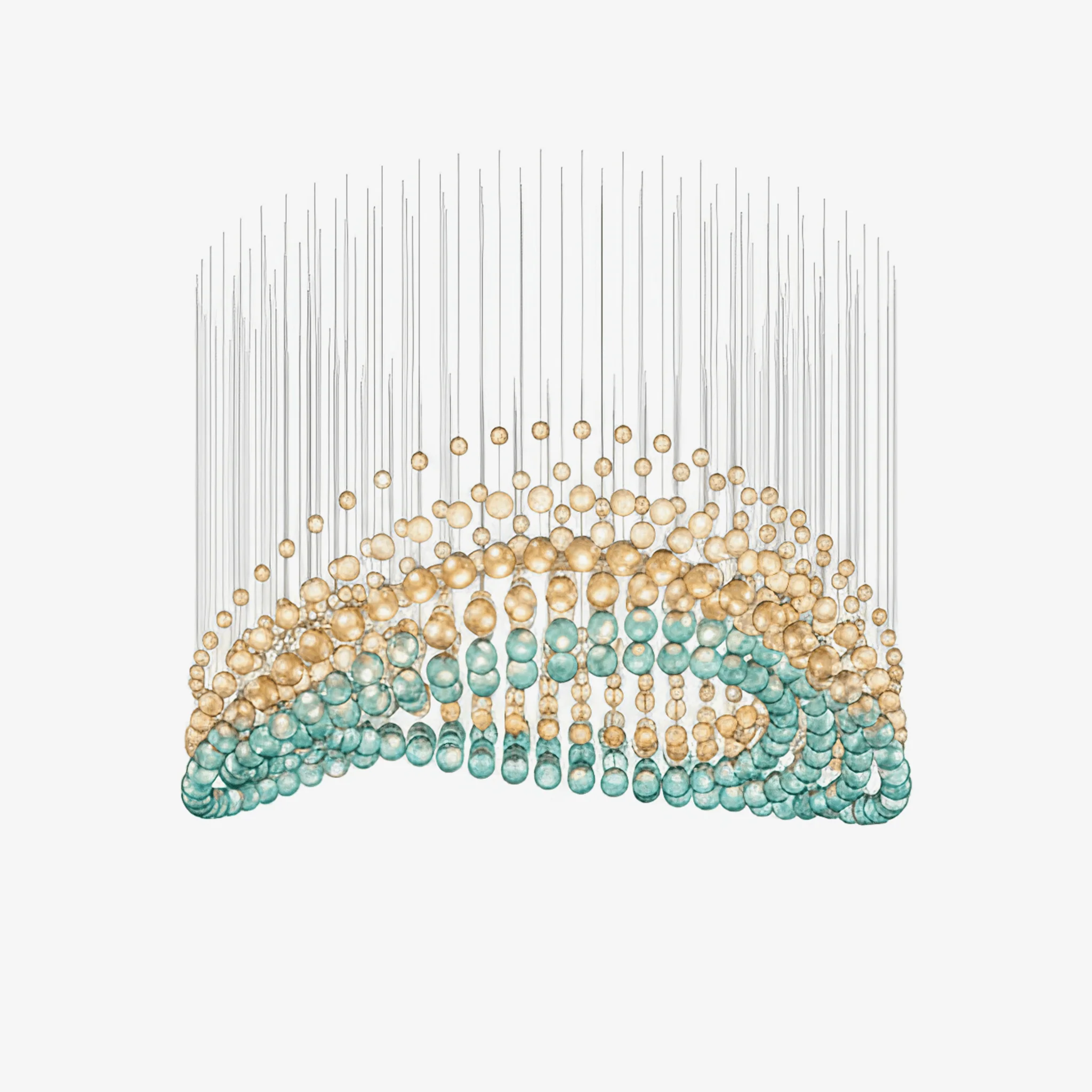 Pearl Curtain Customize Chandelier - Image 2