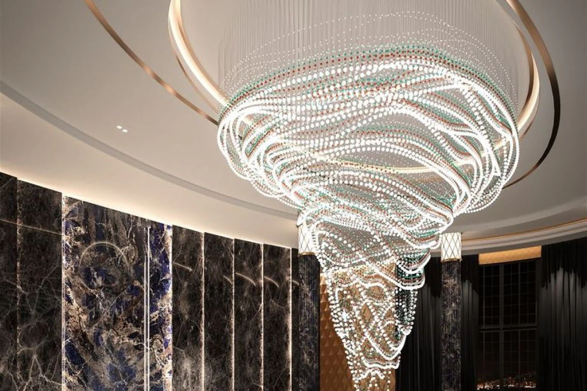 Pearl Curtain Customize Chandelier - Image 38