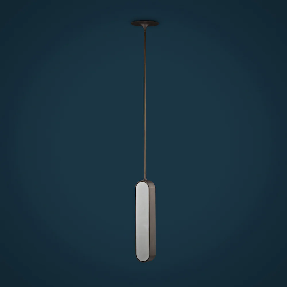 Pearl Alabaster Trio Pendant - Image 3
