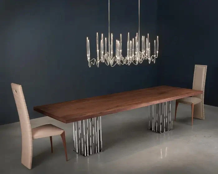 Pezzo Crystal Long Chandelier L78'' 59'' 40'' - Image 13