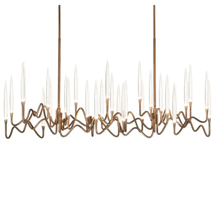 Pezzo Crystal Long Chandelier L78'' 59'' 40'' - Image 16