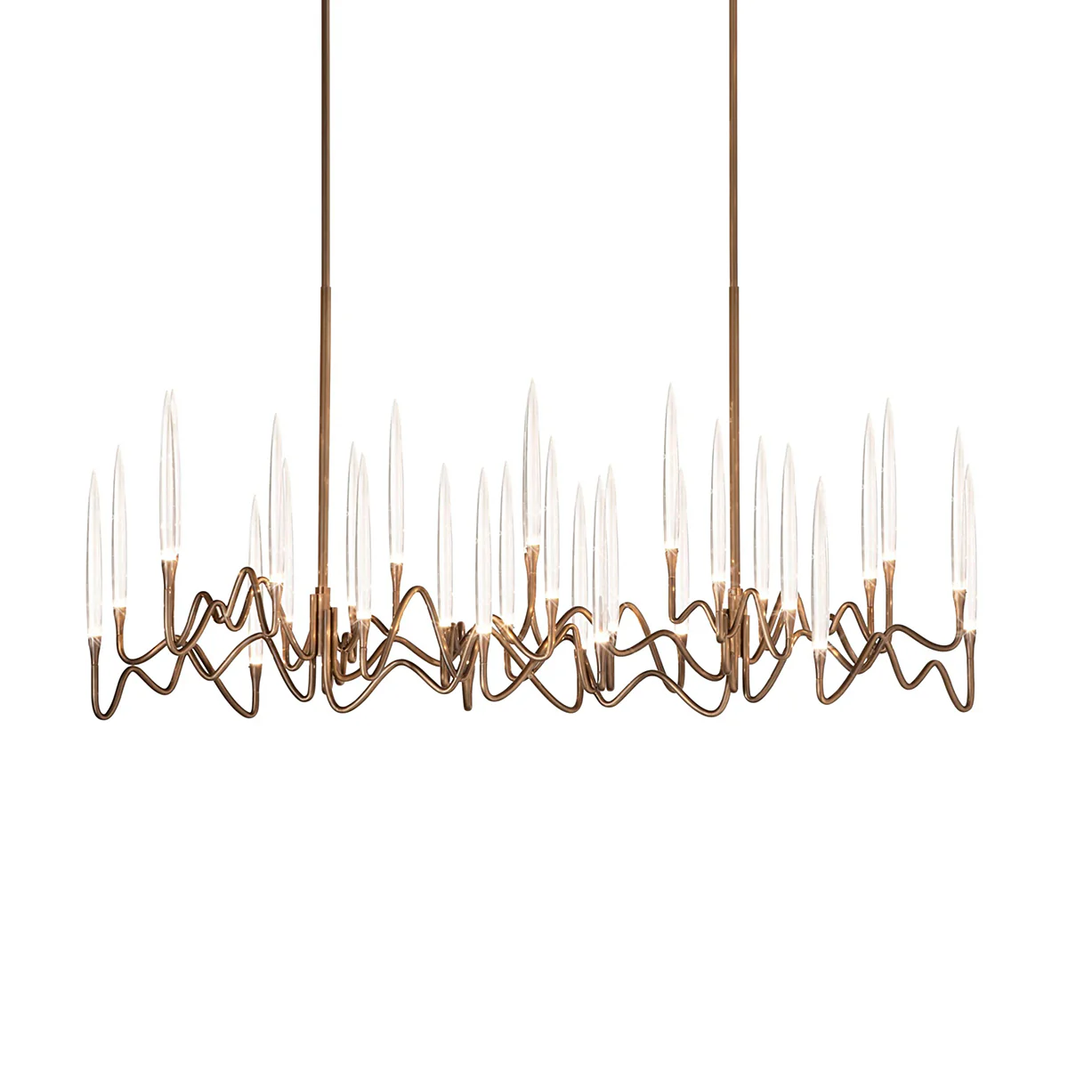 Pezzo Crystal Long Chandelier L78'' 59'' 40'' - Image 31