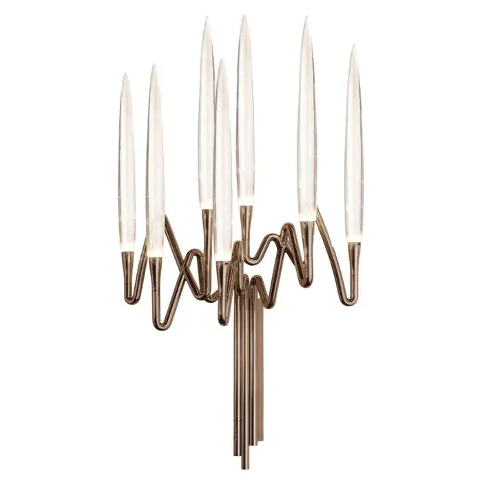 Pezzo Crystal Wall Sconce W15'' 10'' - Image 4