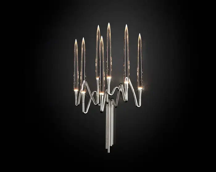 Pezzo Crystal Wall Sconce W15'' 10'' - Image 7