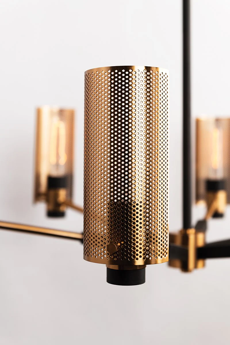 Pilsen Modern Brass Chandelier [2 Sizes] - Troy Lighting - Image 5