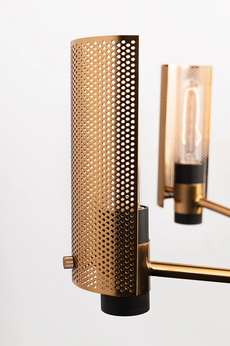 Pilsen Modern Brass Chandelier [2 Sizes] - Troy Lighting - Image 7
