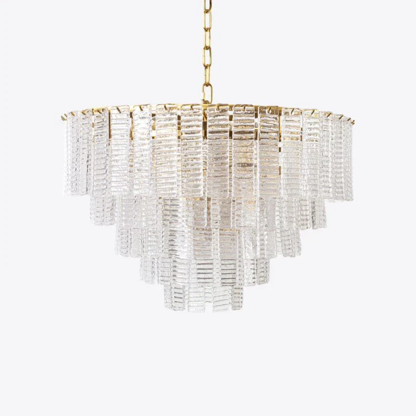 Toronto Murano Chandelier 24.41" - Image 9