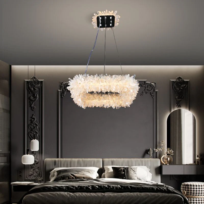 Primary Crystal Square Modern Chandelier 23.6" - Image 3