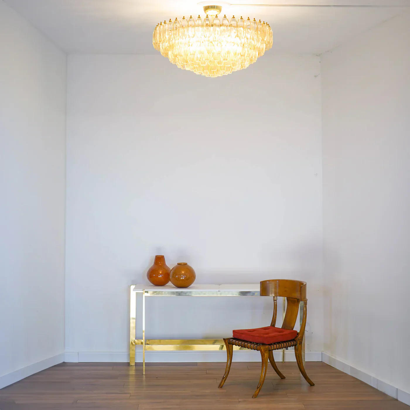 Prismatico 12-Light Amber Ceiling lamp 35" - Image 2