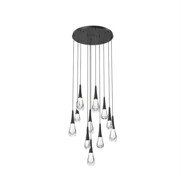 Rain 11-Light Chandelier Pendant For Living room Family room Dining Room Bedroom - Image 7