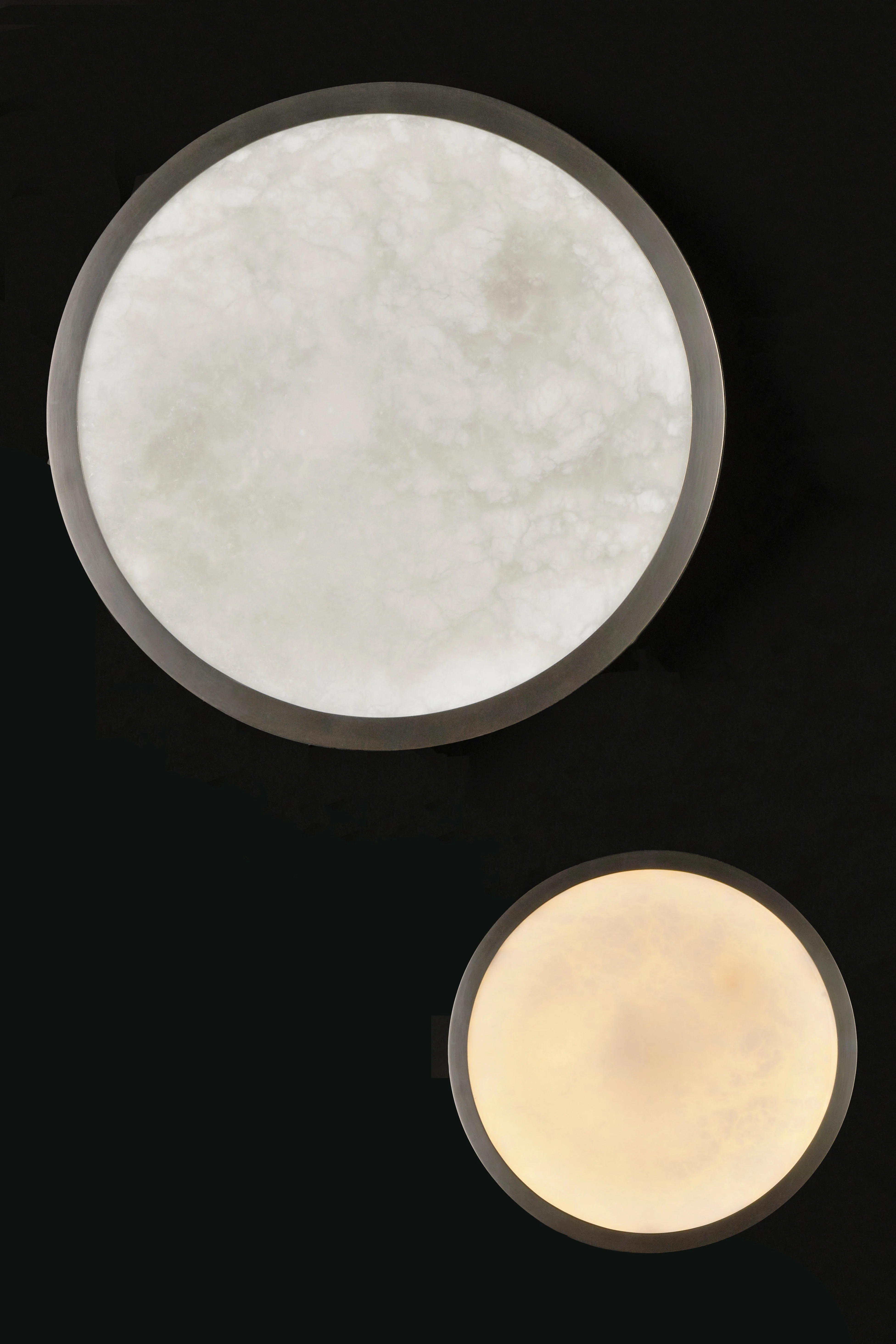 Raleigh Round Alabaster Ceiling Light - Image 4