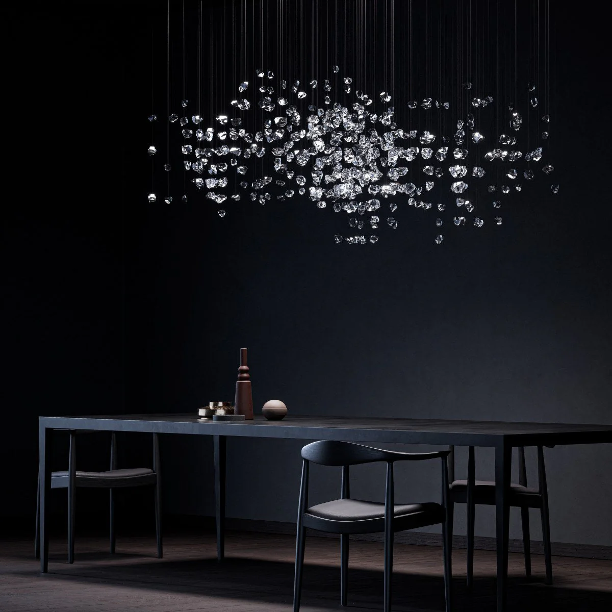 Raw Crystal Customize Chandelier - Image 34