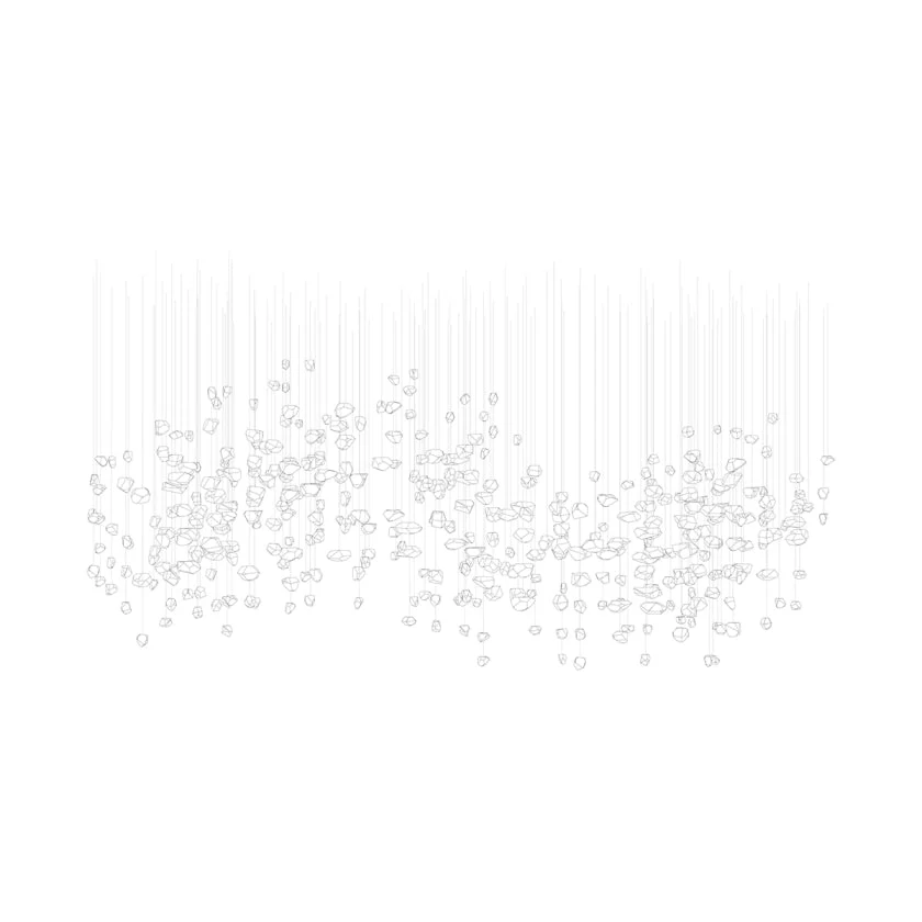 Raw Crystal Customize Chandelier - Image 57