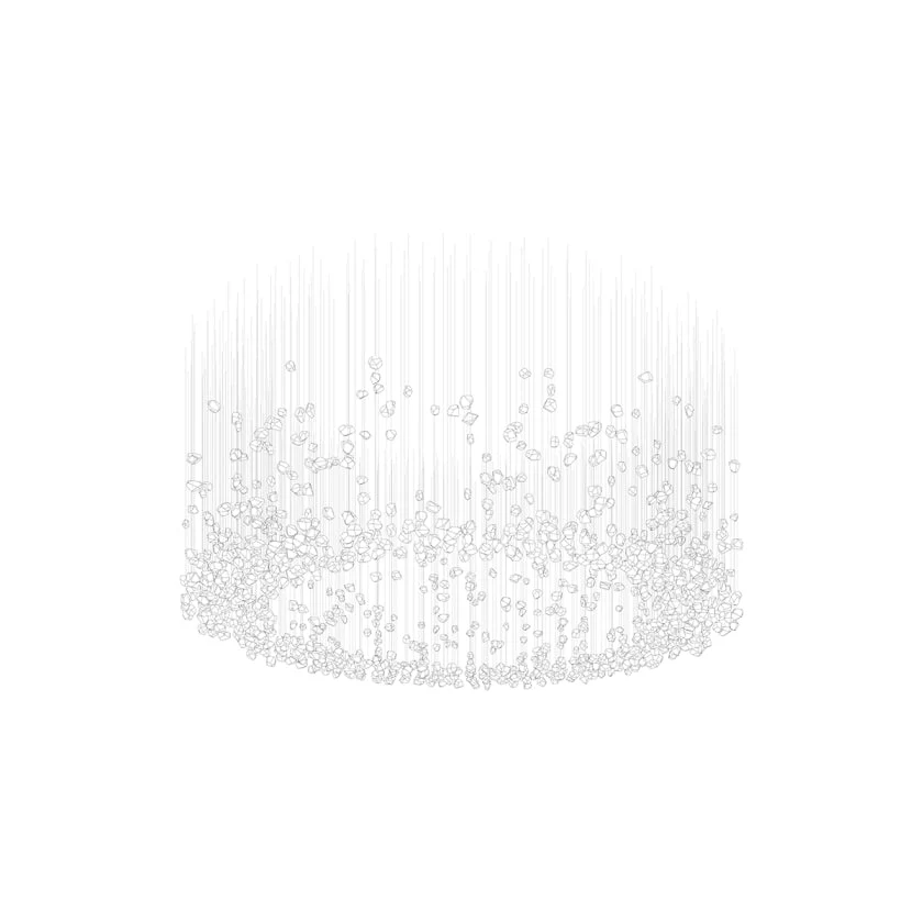 Raw Crystal Customize Chandelier - Image 87
